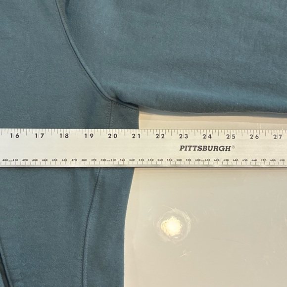 American Giant Women’s Moto Full Zip Jacket Size Large in Vintage Indigo USA - Picture 5 of 8